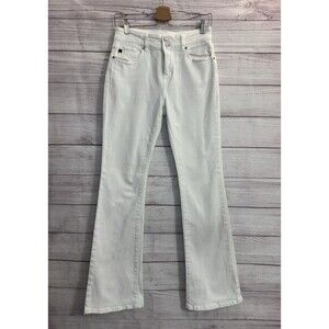 KanCan Bootcut White  Denim Jeans Women's Size 6